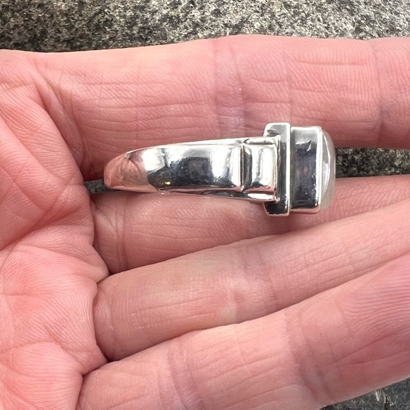 Nicky Butler Designer Sterling Silver Natural Rainbow Moonstone Ring 12 - Picture 5 of 8